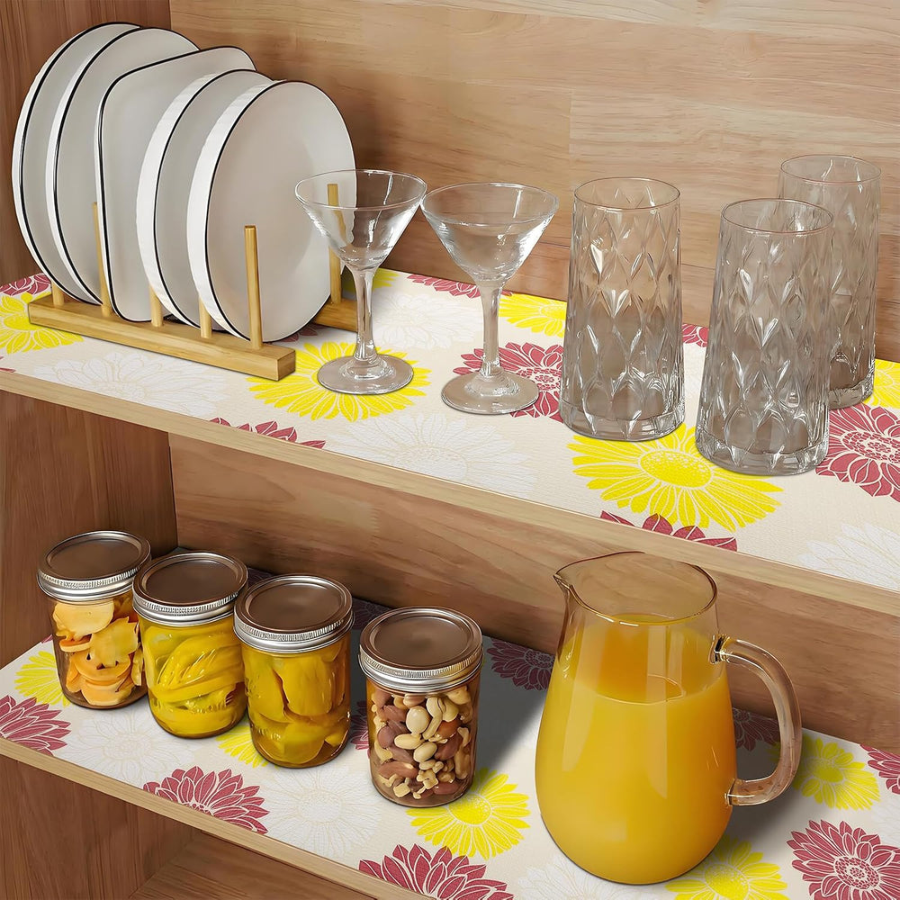 Shelf Liner 5Rolls*17.7'' X 96'' Non Adhesive Cabinet Drawer ...