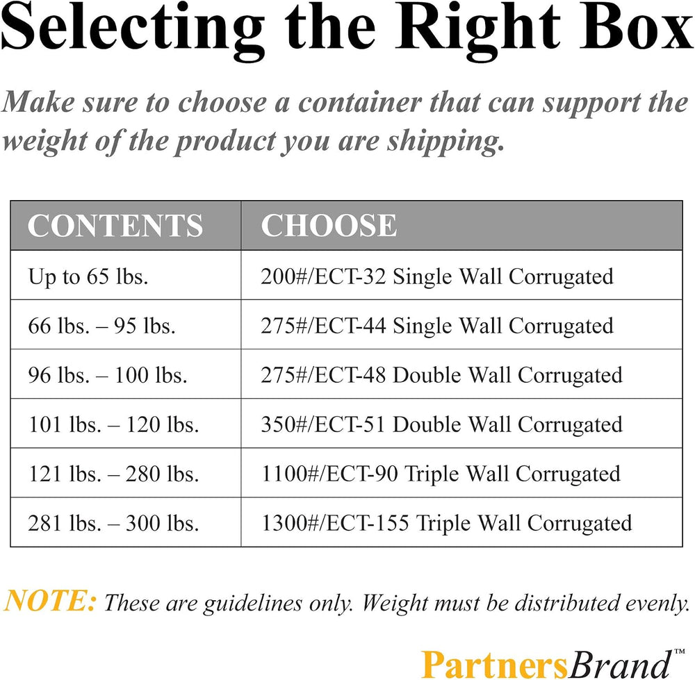 Partners Brand P8452FOL Side Loading Boxes, 8"L x 4"W x 52"H, ...