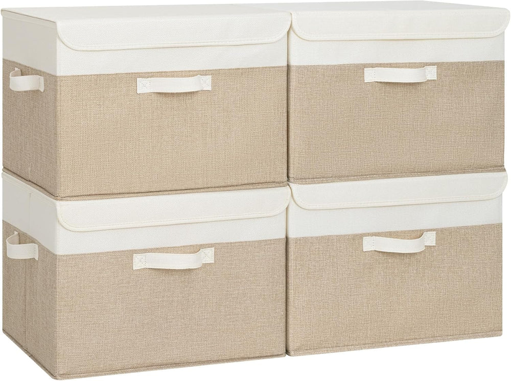 GRANNY SAYS Memory Keepsake Storage Box, Fabric Storage Bins with Lids