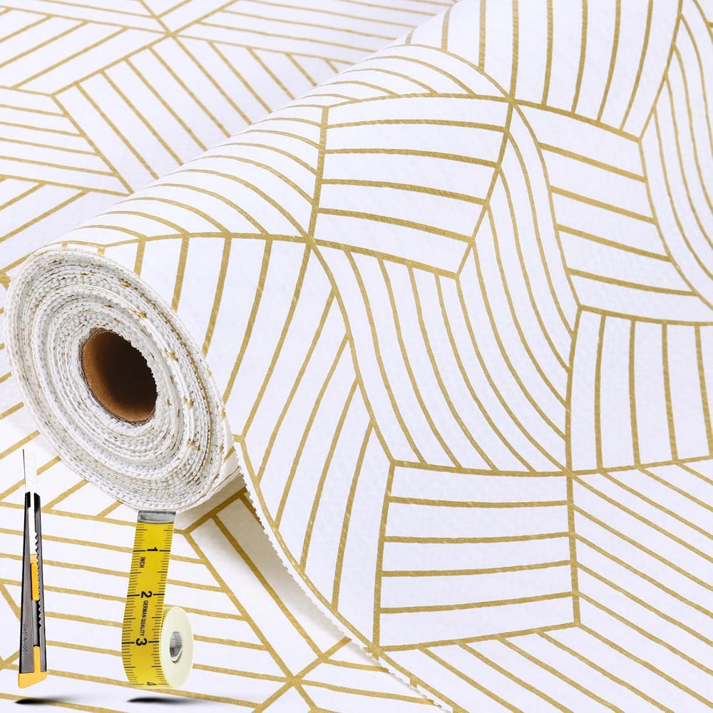 Shelf Liners for Kitchen Cabinets 17.5in x 20FT, Non Adhesive Cabinet Liner S...