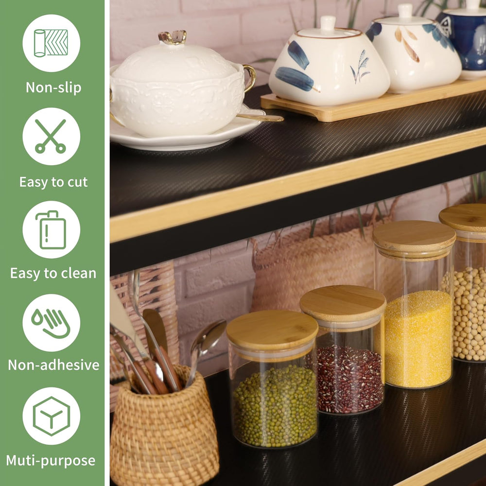 Shelf Liners 27 inch x 20 ft Shelf Liners for Kitchen cabinets nonstick Shelf...