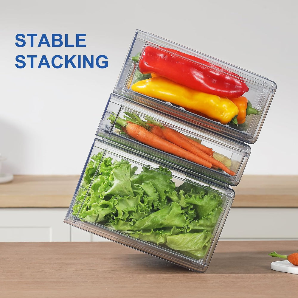 Refrigerator Organizers and Storage Drawers (Complete Set)