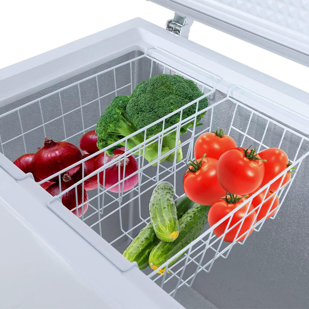 Chest Freezer Organizer Bins 20.5in Metal Wire Baskets