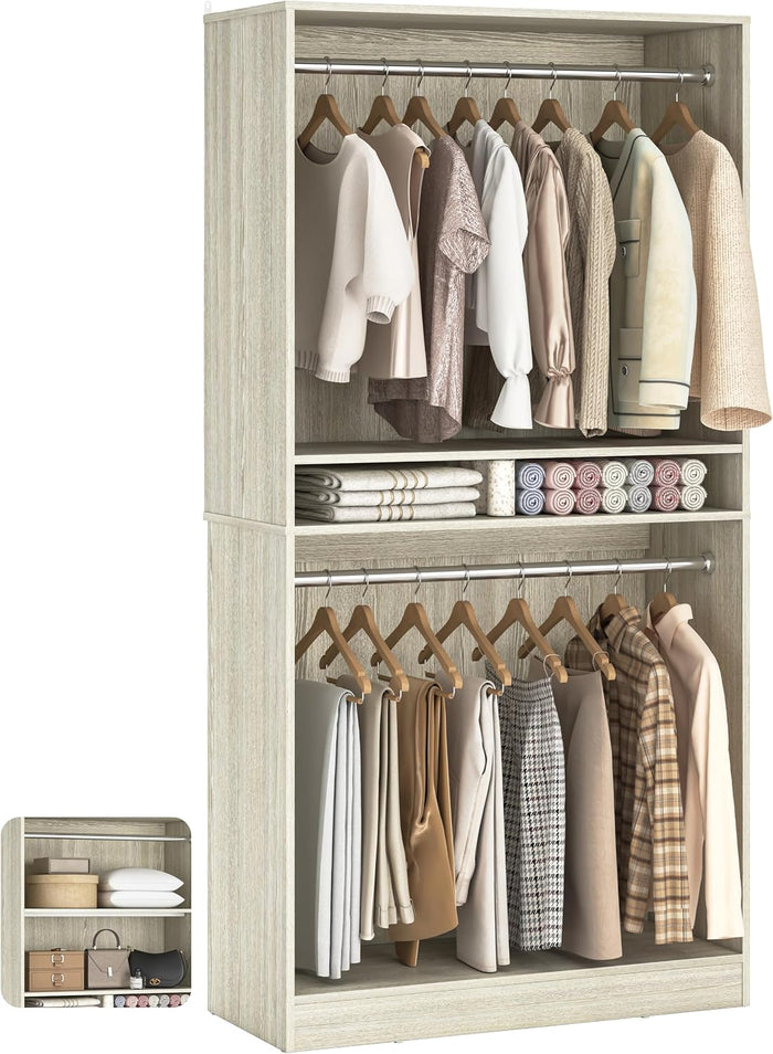 Unikito 3FT Freestanding Closet System