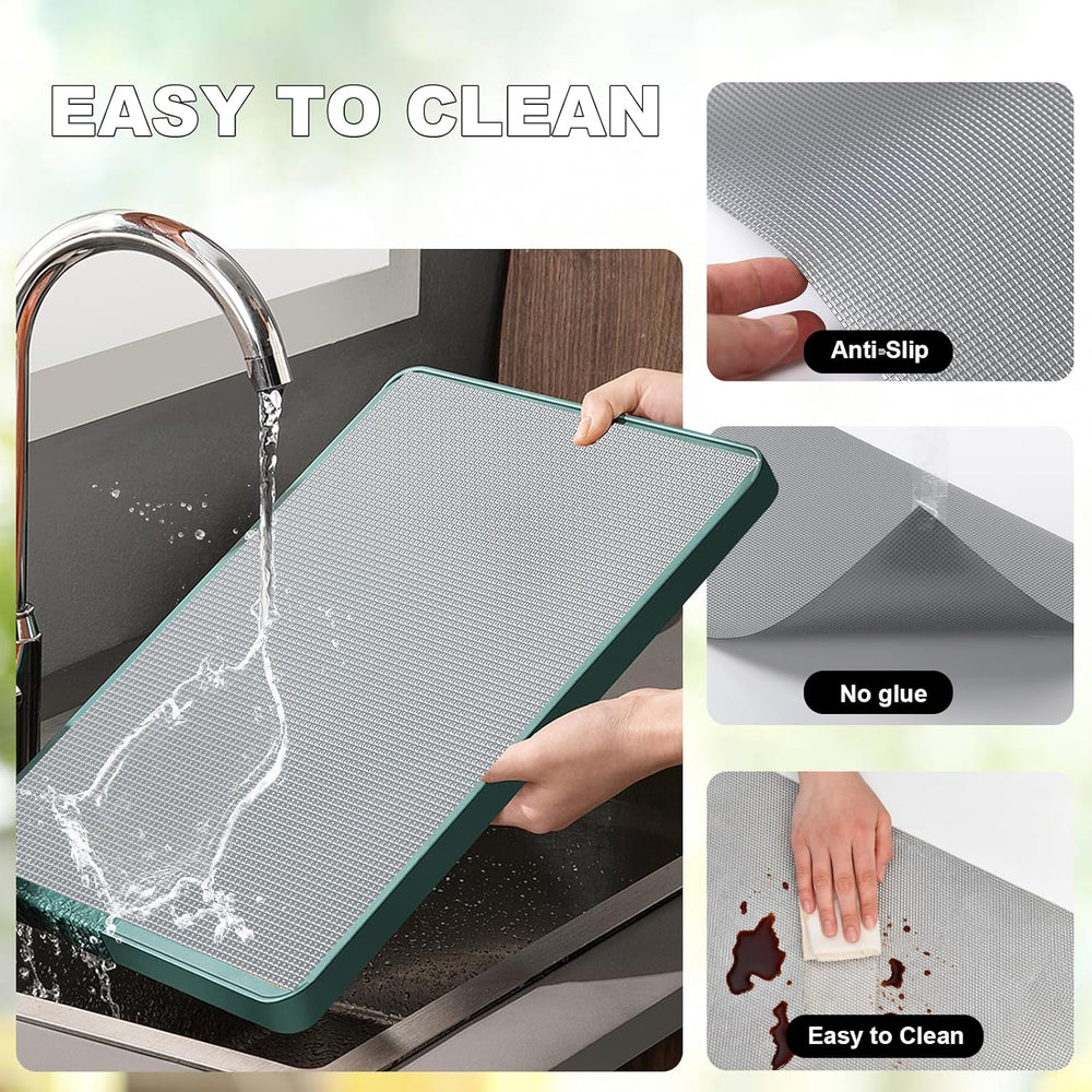 EVA Shelf Liner for Kitchen Cabinet 17 in X 20 Ft Refrigerator Liners
