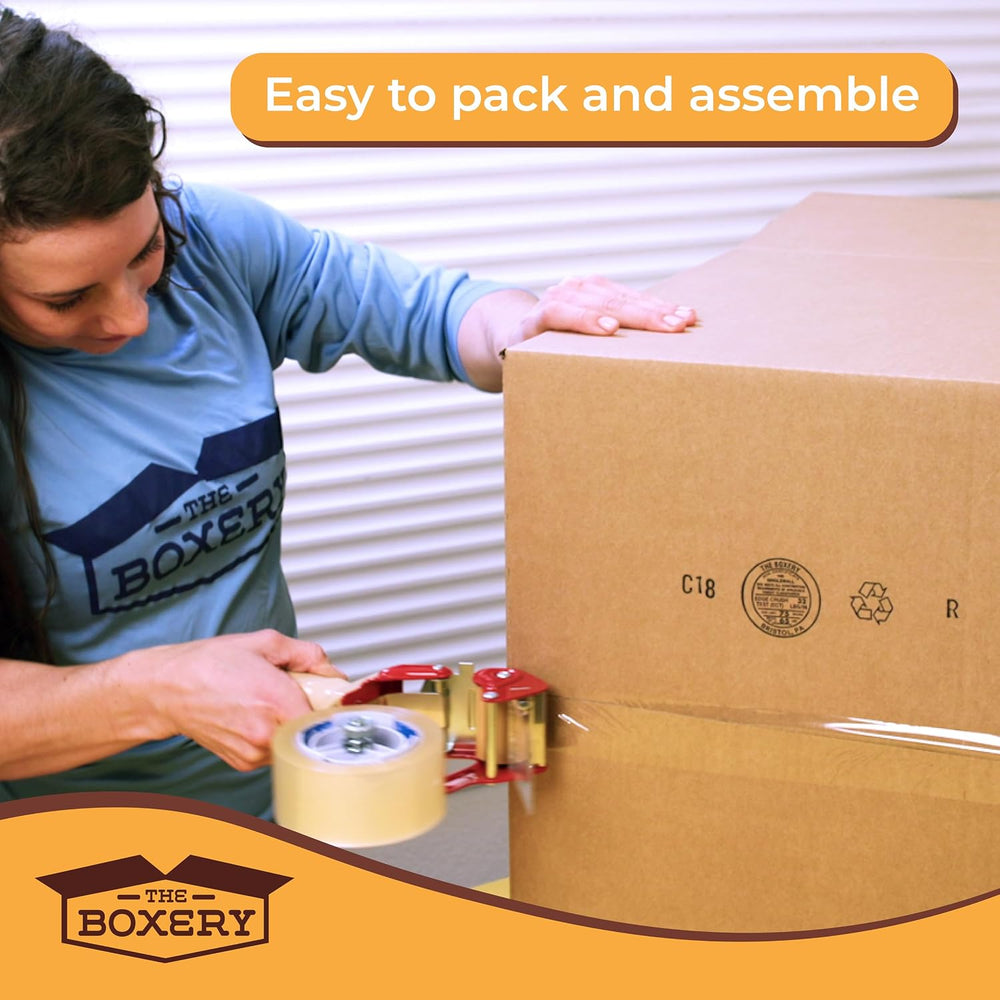 The Boxery 14"x8 1/2"x6" Corrugated Cardboard Boxes 25-Pack