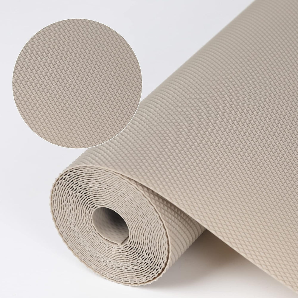 Kitchen Shelf Liner Drawer Liners, Non-Adhesive Refrigerator Liners Waterproo...