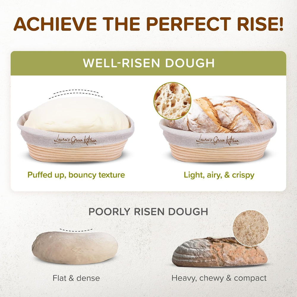 Laura's Green Kitchen Complete Sourdough Starter Kit – Sourdough Bread Ba...