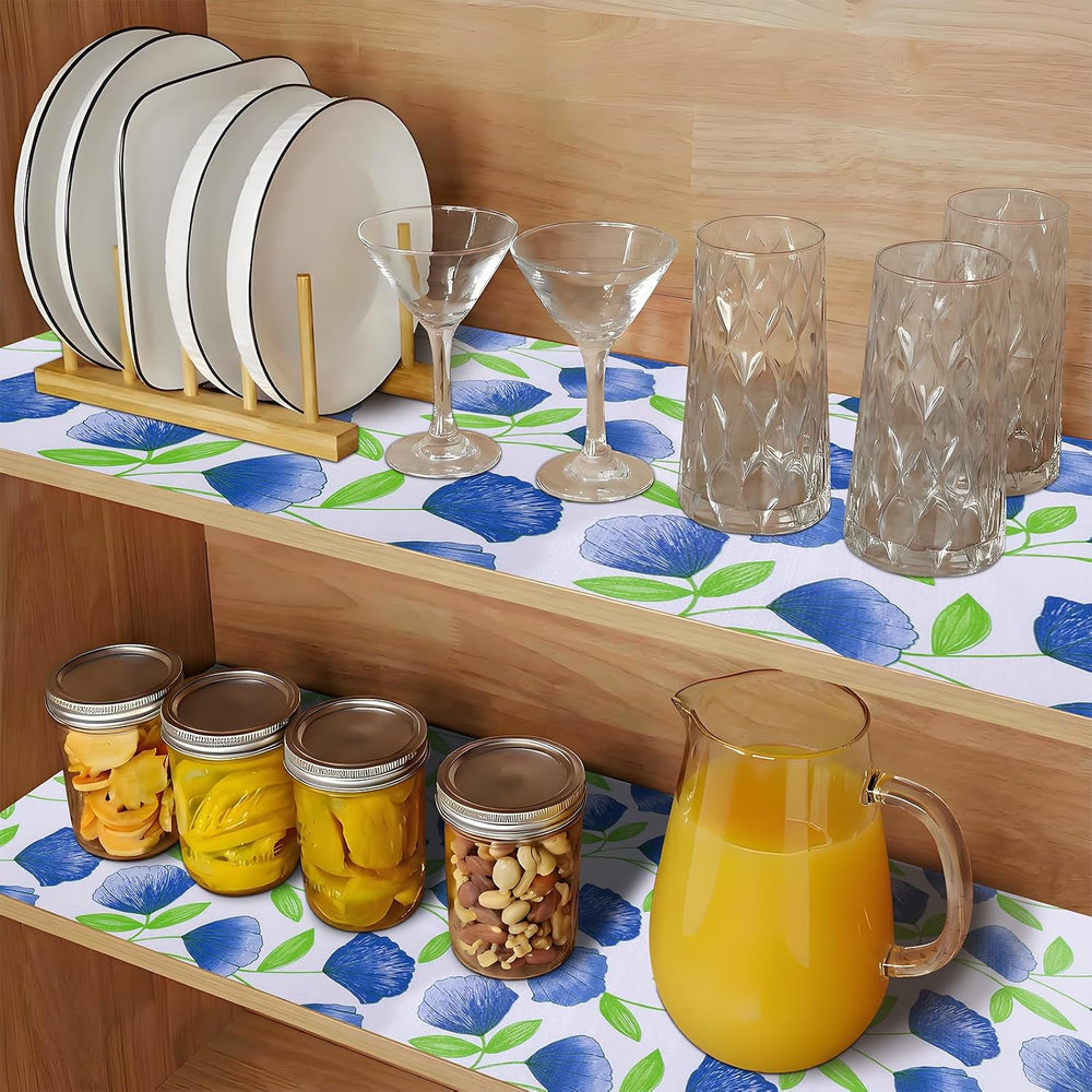 Non Adhesive Shelf Liner 20'' X 360'' Drawer Liner for Kitche...