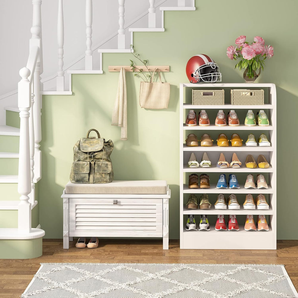 Tribesigns Shoe Rack Set of 2, 8-Tier Tall Shoe Shelf Shoes Storage Organizer...