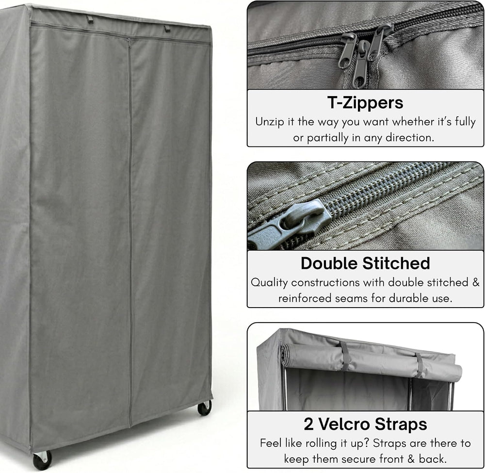 Formosa Covers Premium Wire Shelf Cover - Perfect Fit for Wire Shelving - Ver...