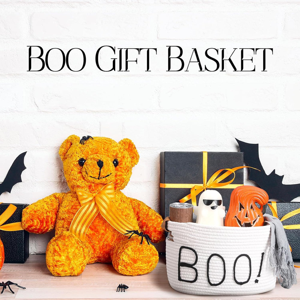 Halloween Boo Gifts Basket Storage