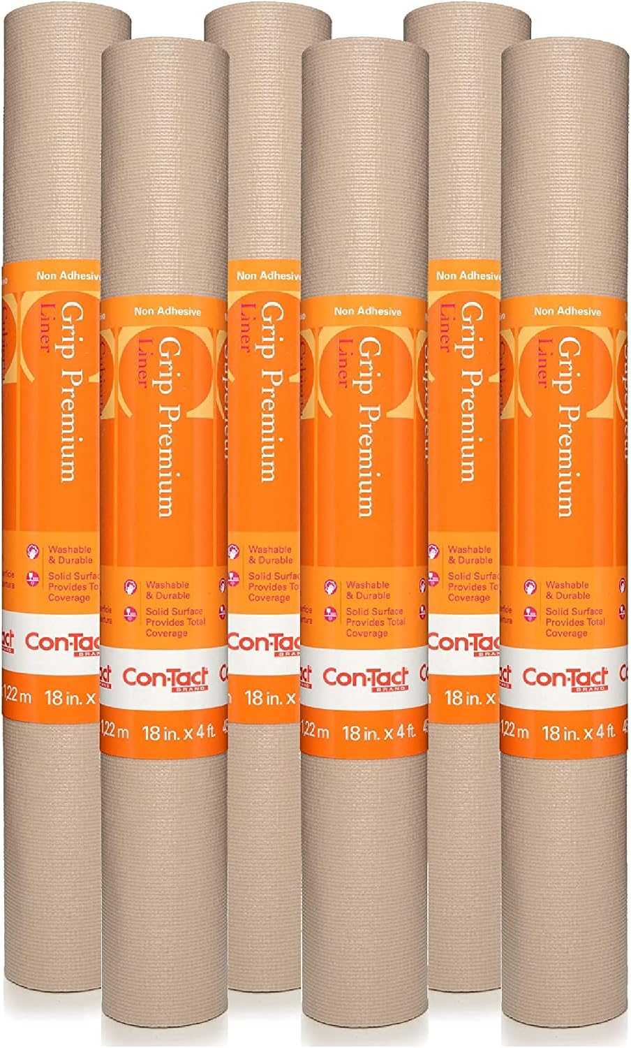 Con-Tact Brand Grip Premium Thick Shelf Liner - Versatile 18-inches x 4-feet ...