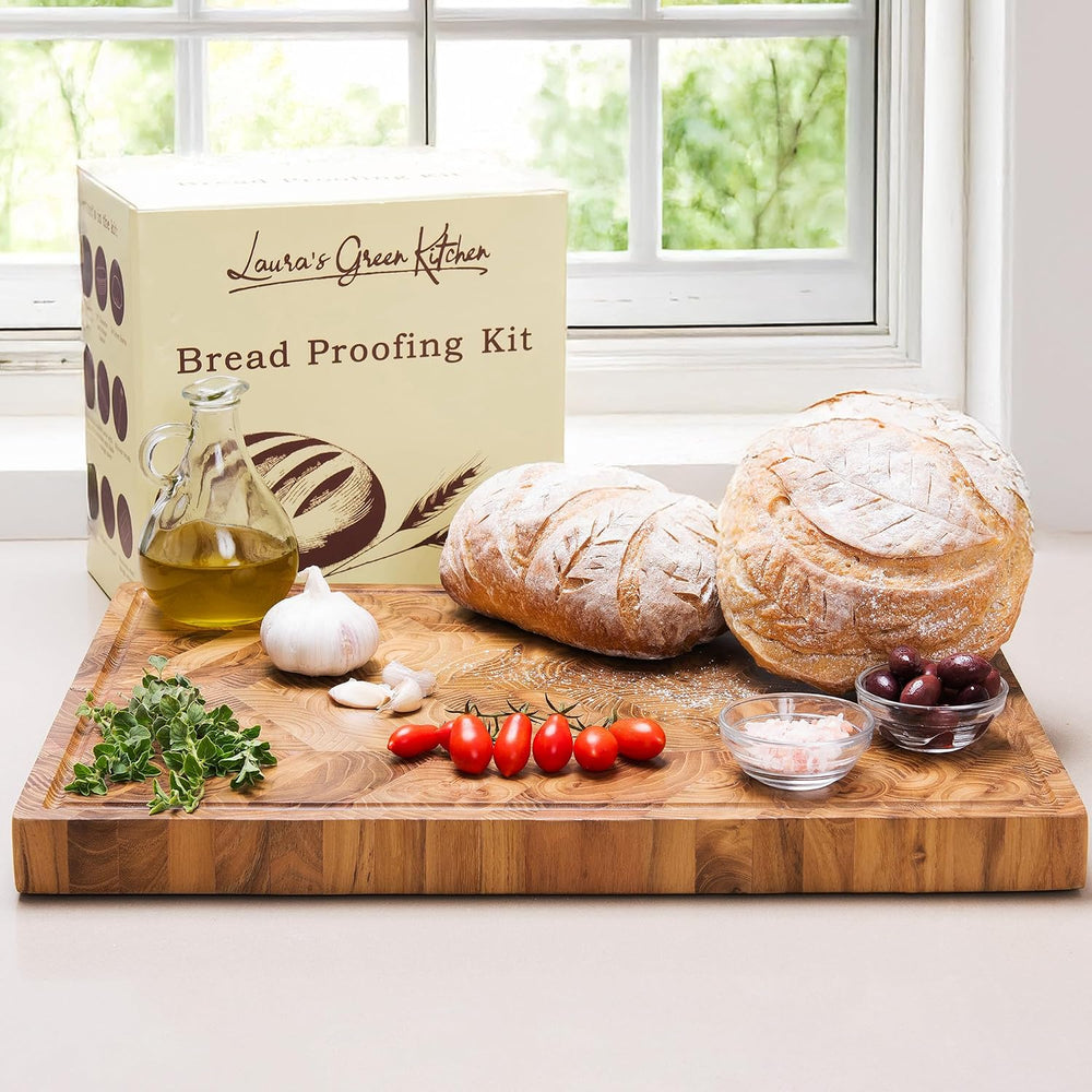 Laura's Green Kitchen Complete Sourdough Starter Kit – Sourdough Bread Ba...
