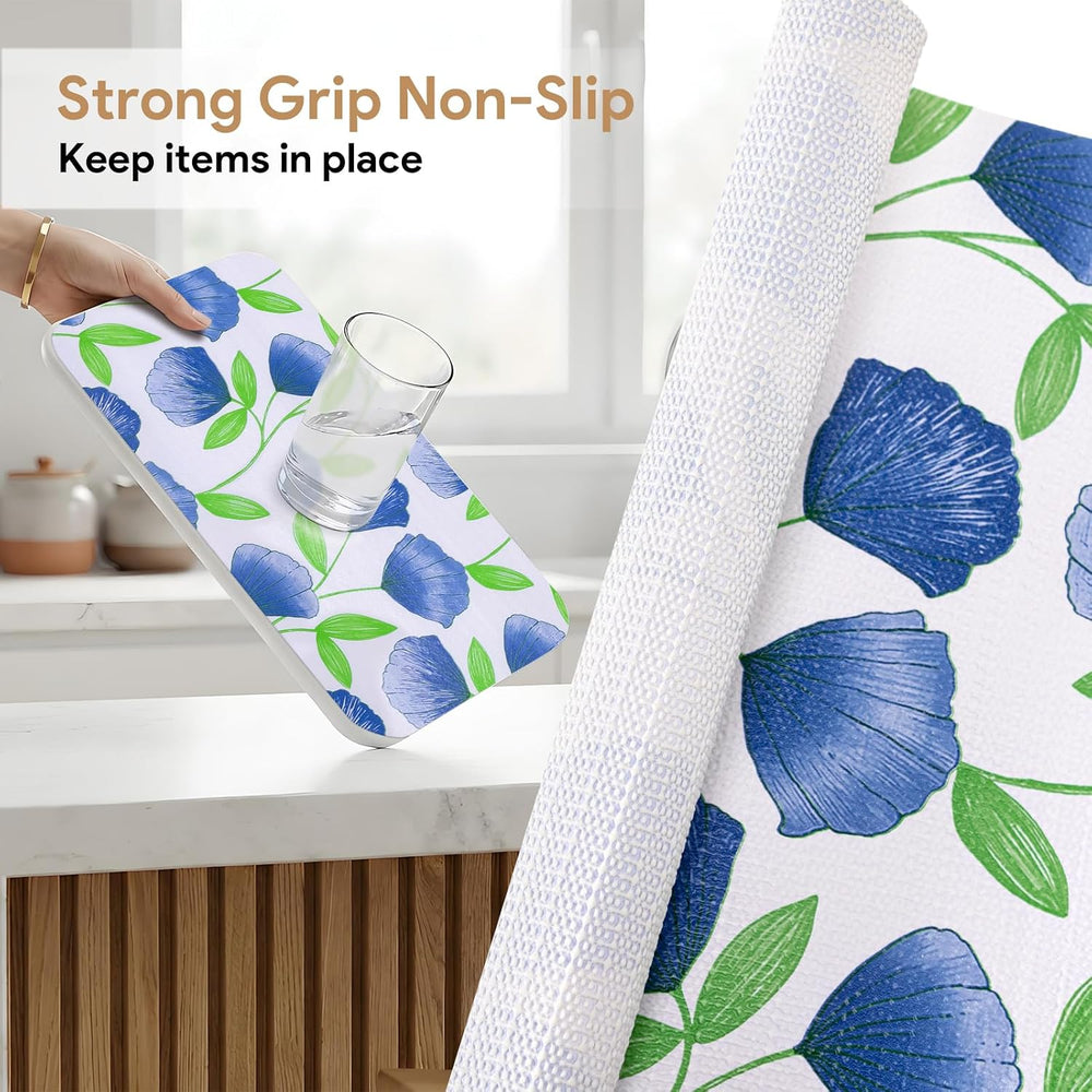 Non Adhesive Shelf Liner 20'' X 360'' Drawer Liner for Kitche...