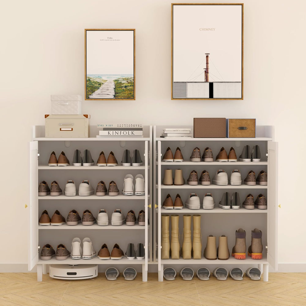 Shoe Rack,Shoe Storage,Rattan Shoe Cabinet for Entryway,Shoe Storage Cabinet ...