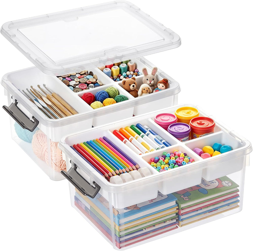 17 Qt Craft Storage Organizer, Craft Organizers and Storage Box