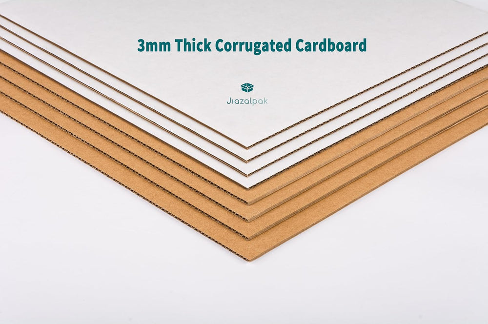 9x6x1 Inch Shipping Boxes for DVDs, CDs, Books Mailing, 50 Pack
