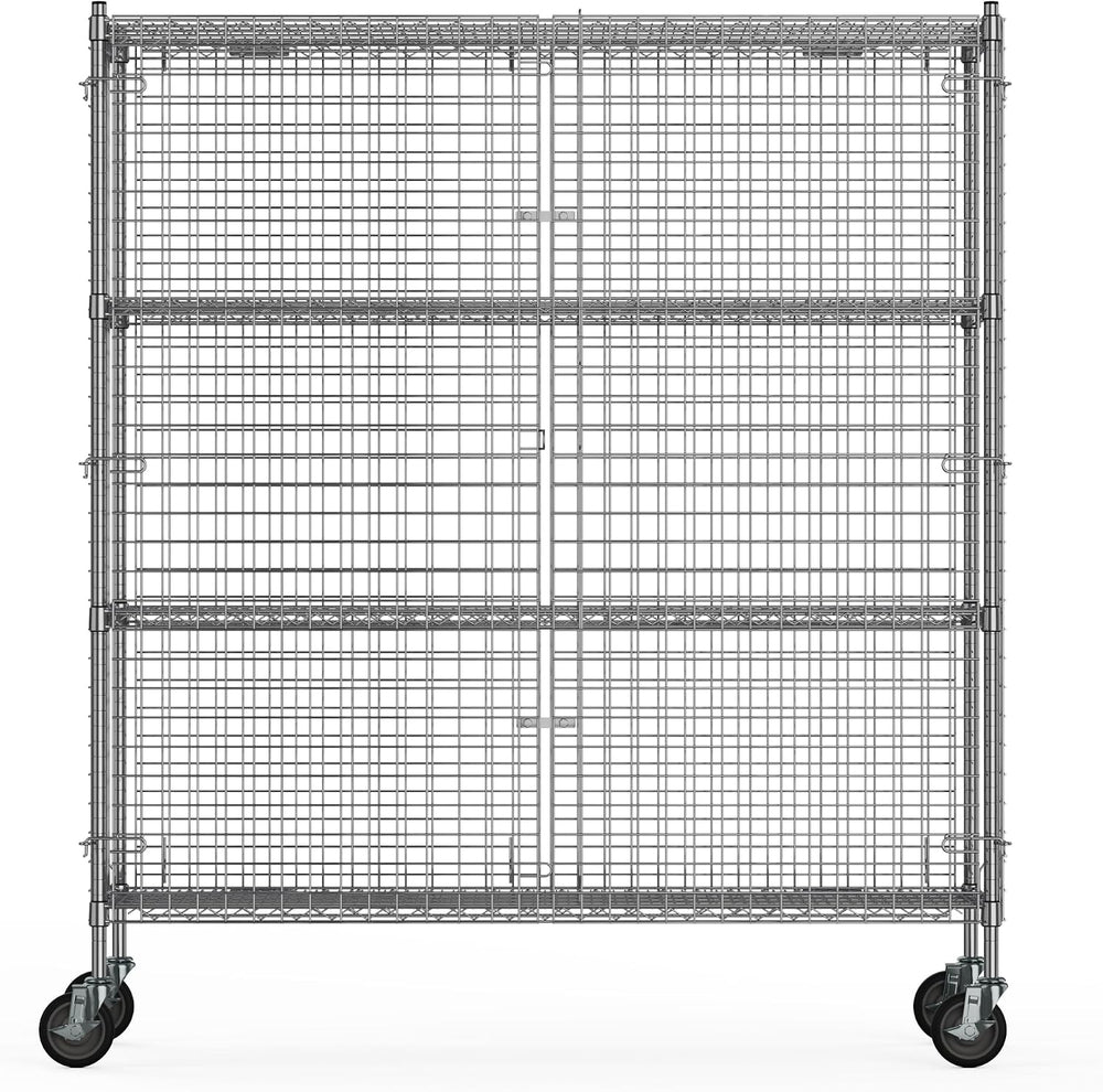 24" W x 60" L x 69" H Heavy Duty Utility Commercial Grade Meta...