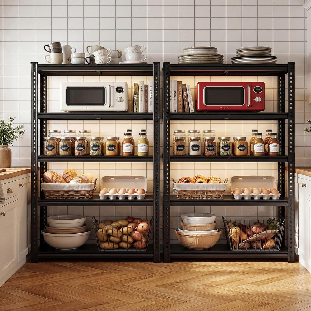 Romorgniz 72.1" H Storage Shelves 2450LBS Garage Shelving, Adjustable Sh...