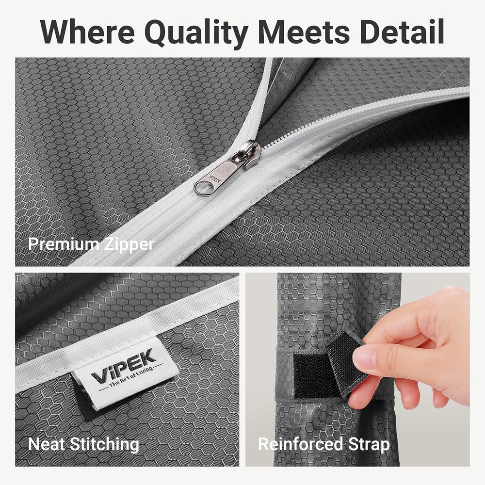 VIPEK R2C Plus Rolling Clothes Rack with Cover Portable Closet Heavy duty
