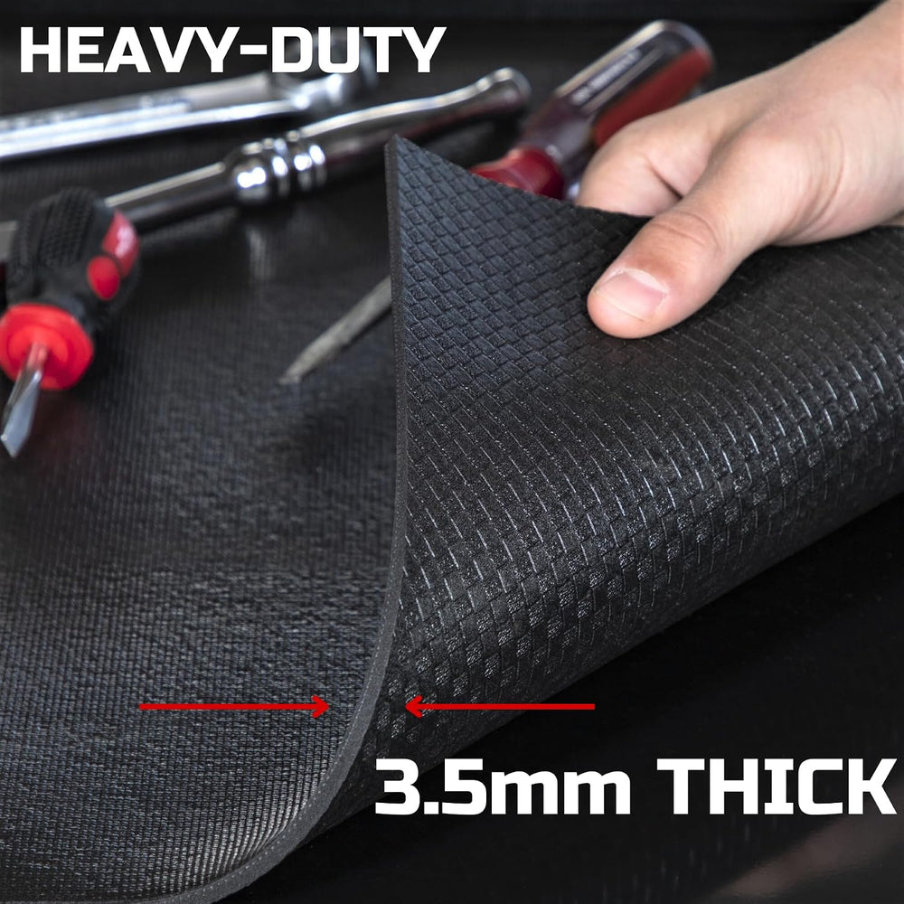 ONREVA Tool Box Liner 24 inch Wide x 24 Ft Large, Toolbox Drawer Liners, Heav...