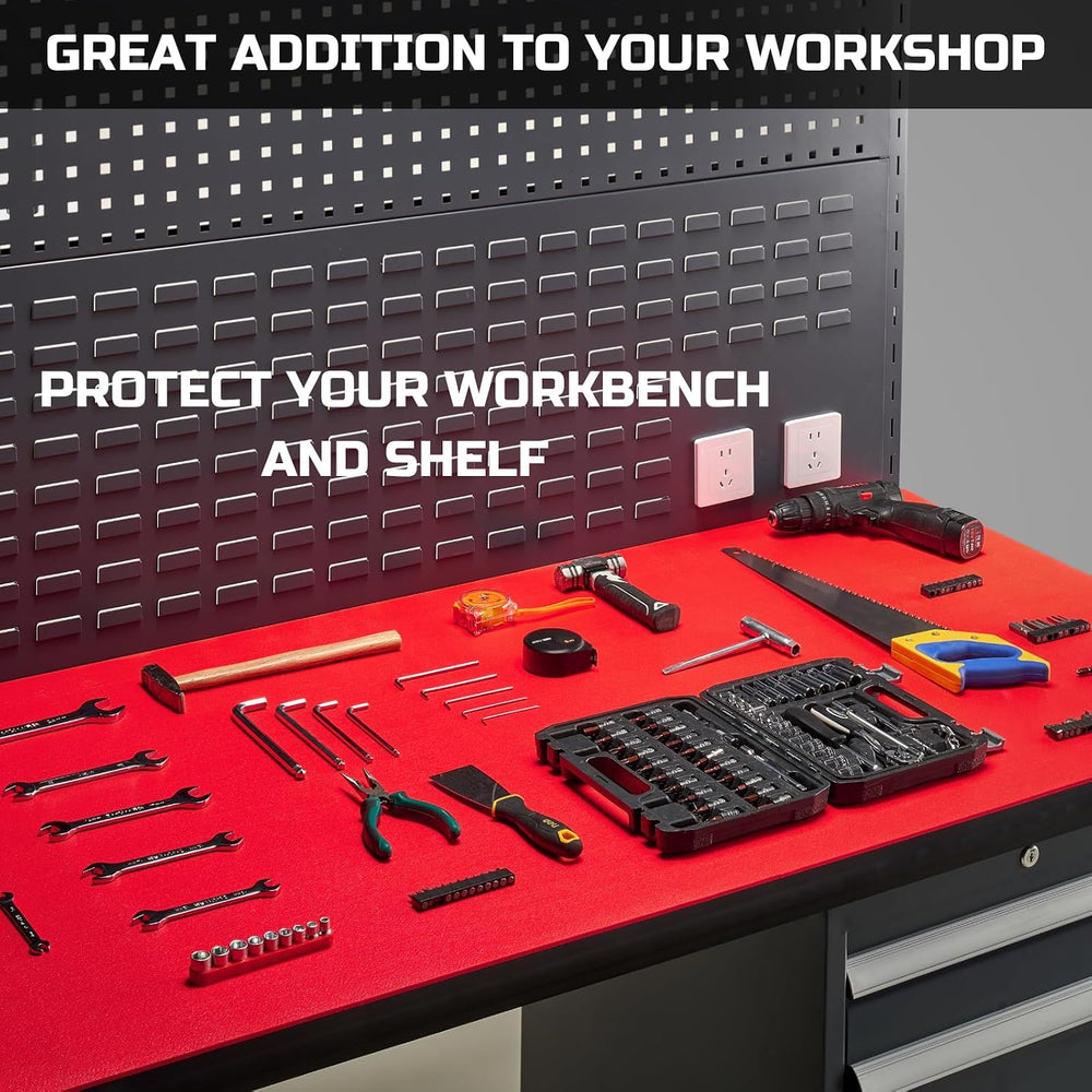 ONREVA Tool Box Liner 18 inch wide x 24 ft Large, Thick Heavy Duty Toolbox Dr...
