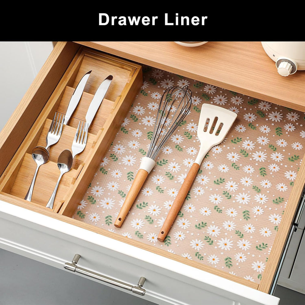 Cooyes Shelf Liner Non-Adhesive EVA Cabinet & Drawer Liner 20" x 360...