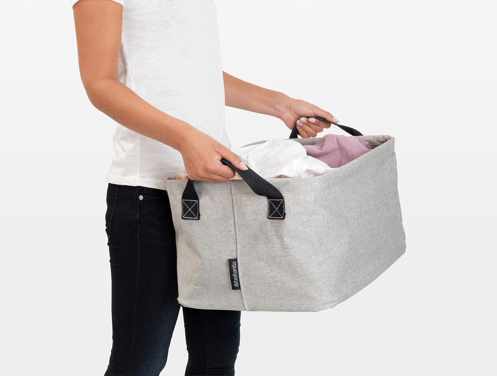 Brabantia - Foldable Laundry Basket - Compact Storage Box - Water Resistant C...