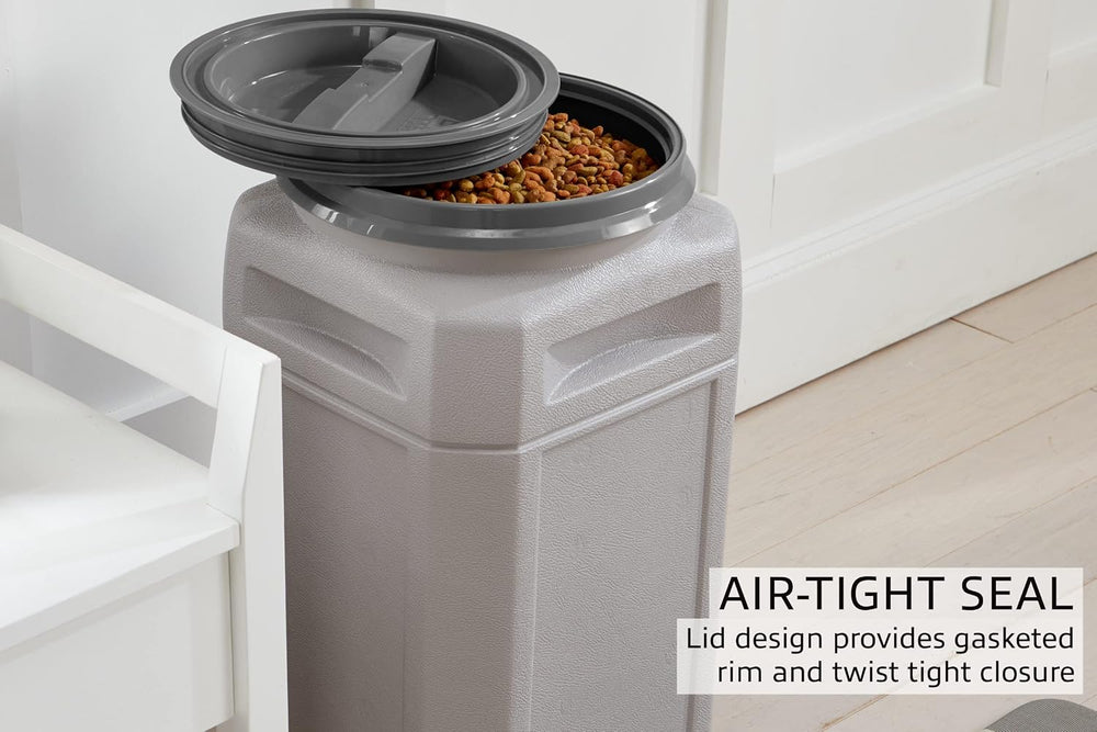 Mighty Tuff Airtight Dog Food Storage Container – 13 Gal, up to 54 lb Capacit...