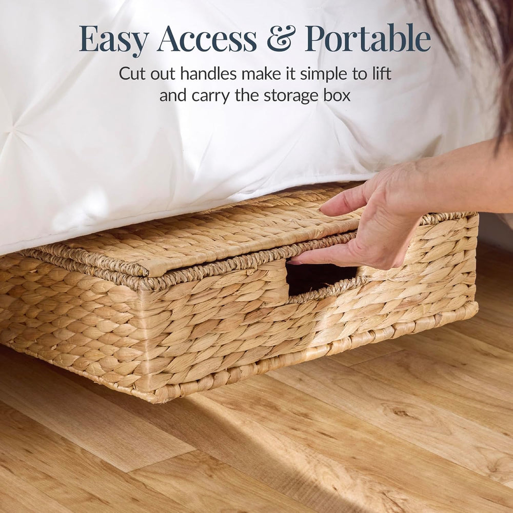 Best Choice Products Under Bed Storage Containers W/Lid, Wheels and Handles, ...