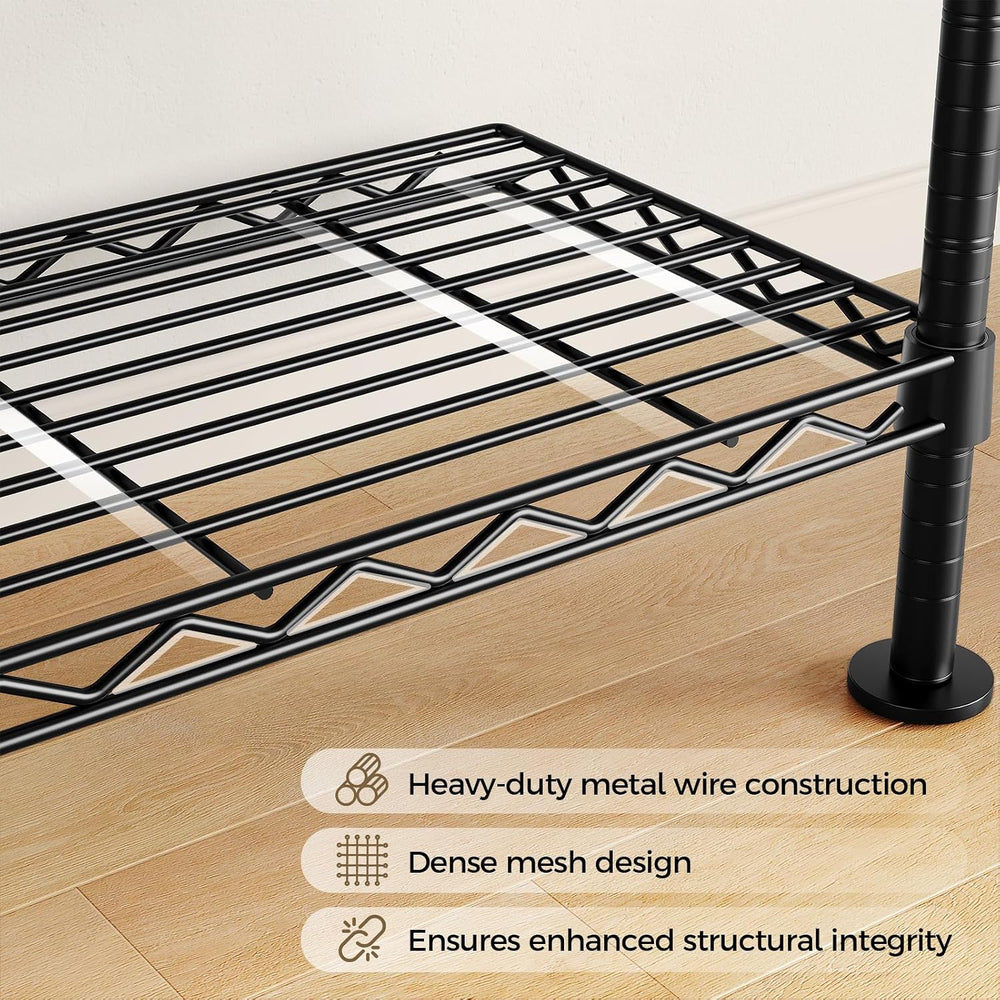 Closet Organizers and Storage, 3-Row Heavy Duty Garment Rack Clothes Rack for...
