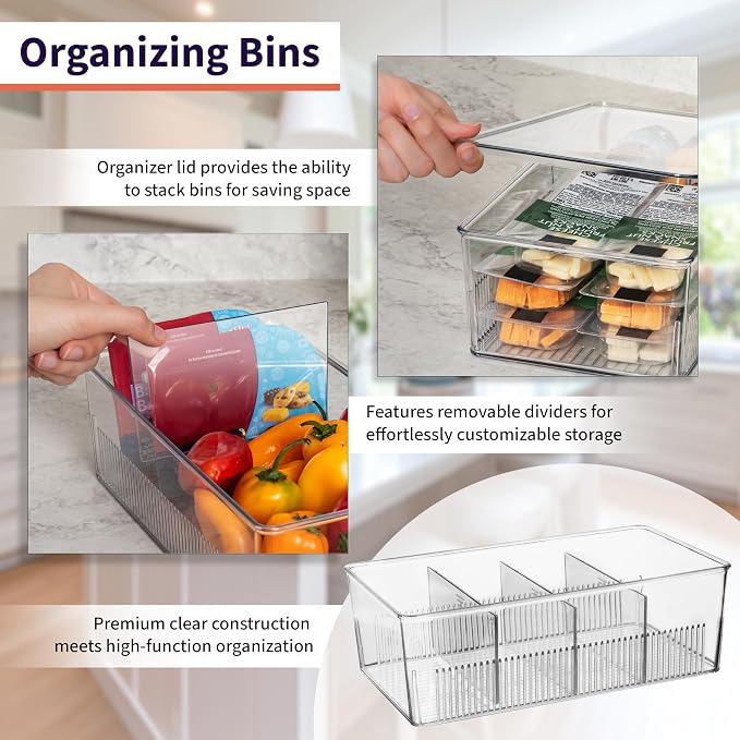 ClearSpace Pantry Organization and Storage Bins