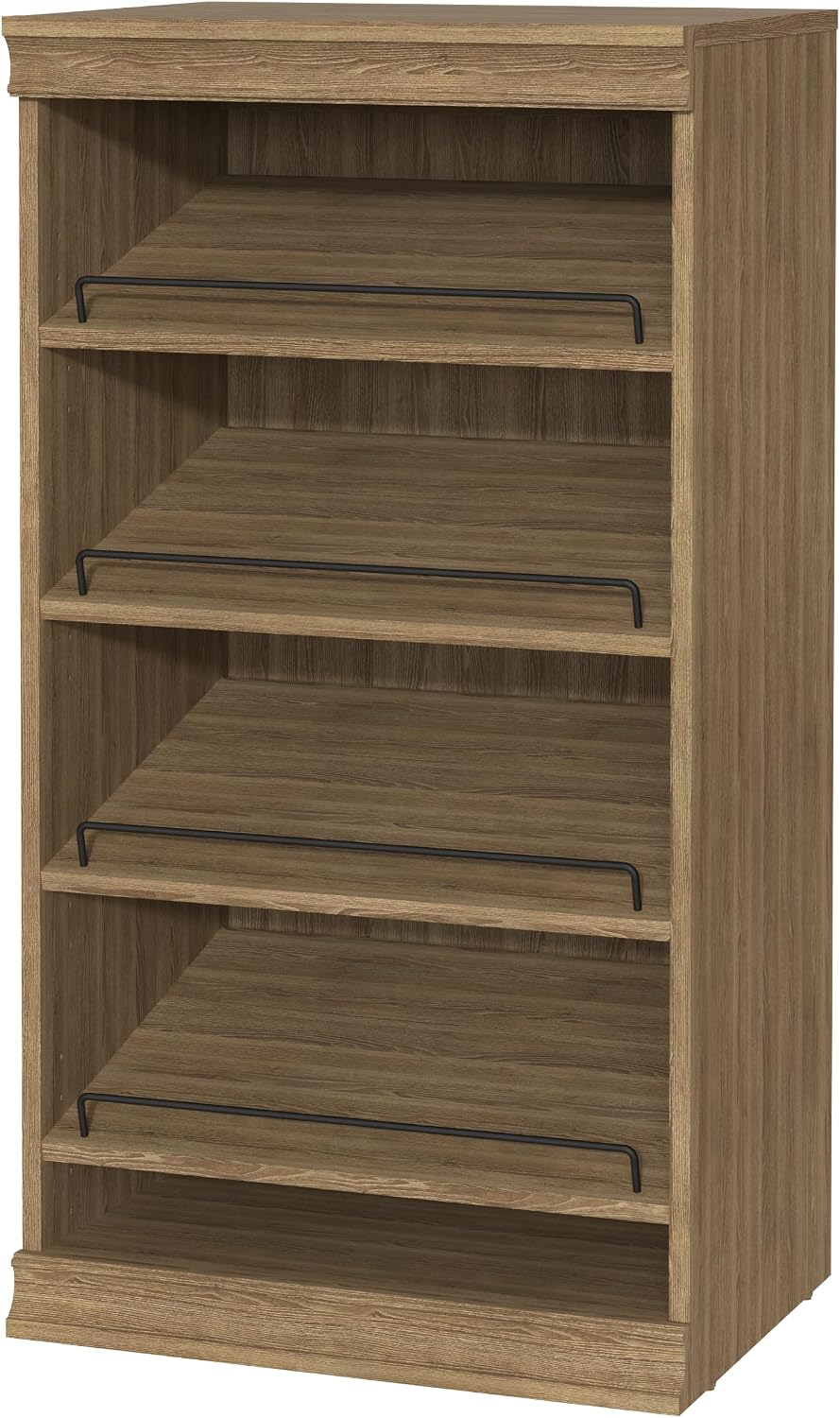 ClosetMaid Modular Storage Stackable Shoe Shelf Unit, Sand