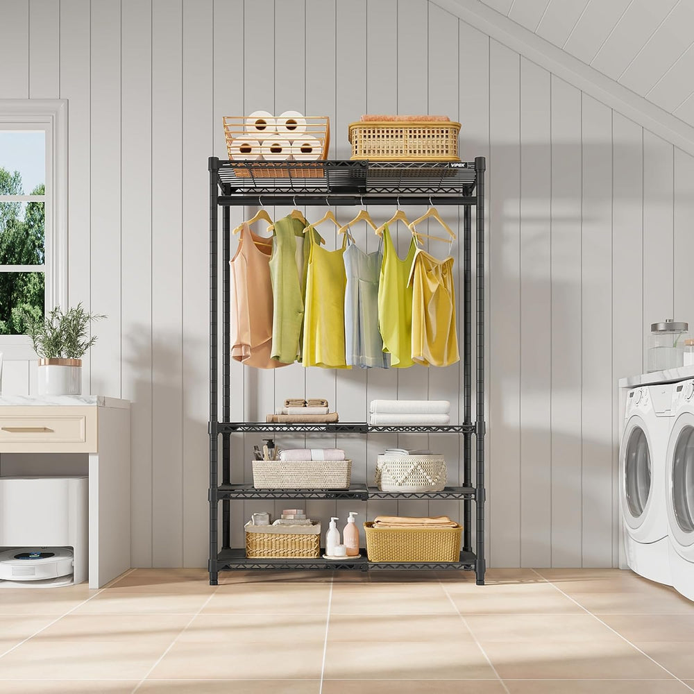 VIPEK X10 Heavy Duty Clothes Rack, Expandable Metal Clothing Racks for Hangin...