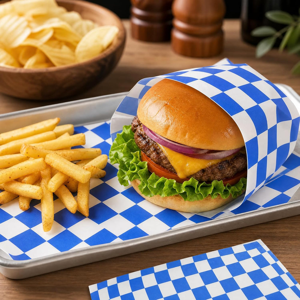 Fasmov 1000 Sheets 12 x 12 inches Sandwich Paper Deli Basket Liner Wrap Food ...