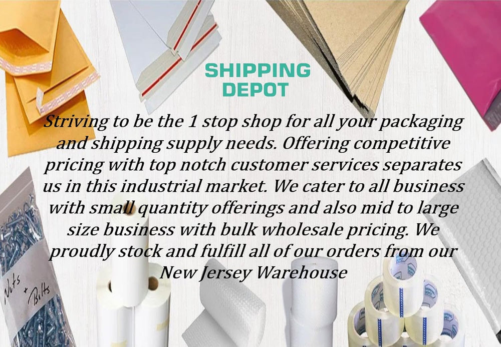 Secure Seal Shipping Boxes - 6x6x6" Mailers - White Foldable Corrugated ...