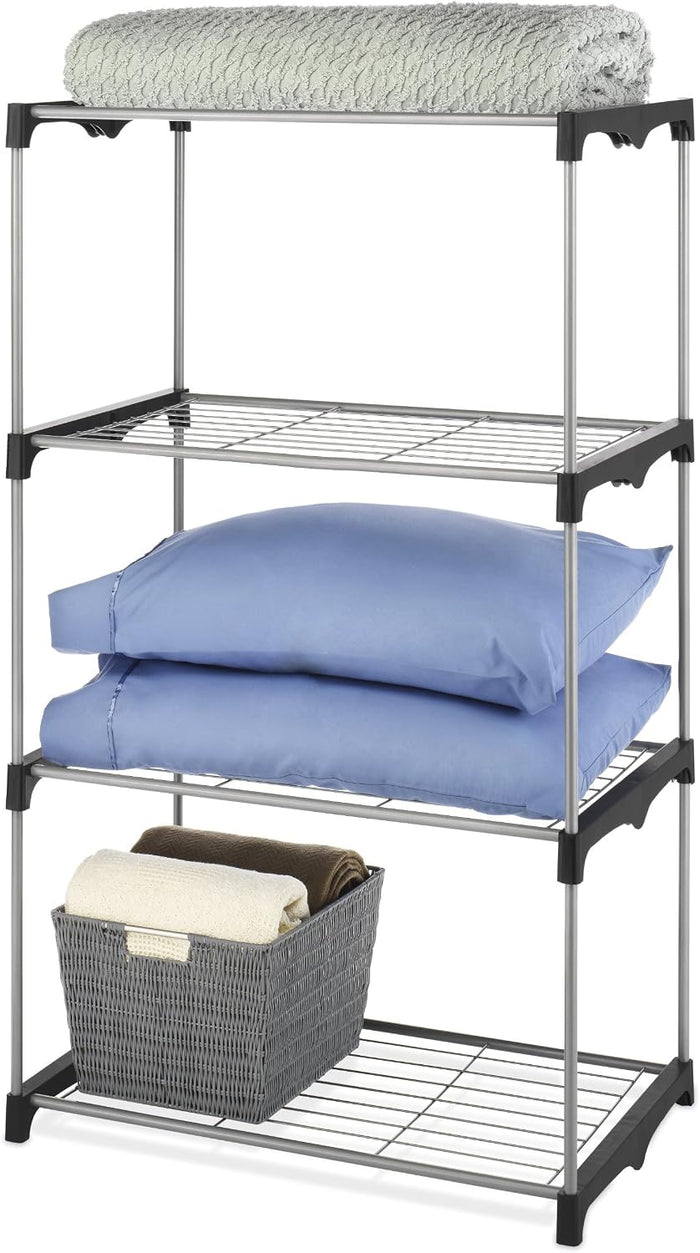 Whitmor Modern Industrial Freestanding Closet Organizer