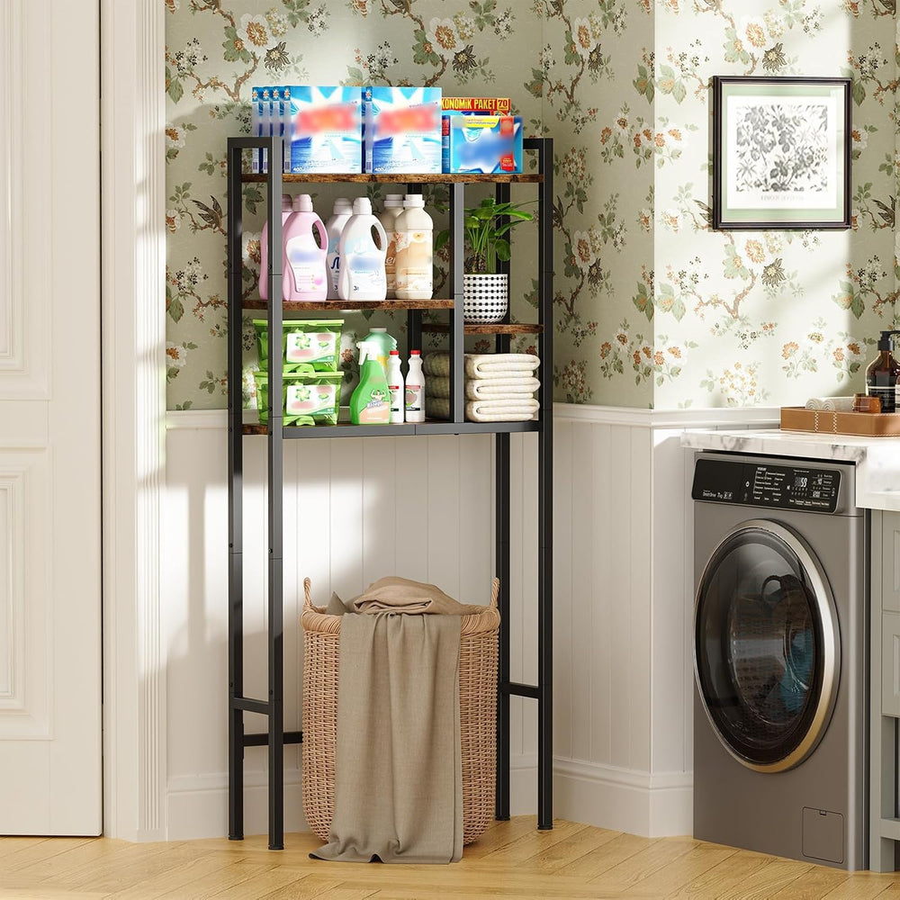 Over-The-Toilet Storage Rack, 3-Tier Bathroom Shelves Over Toilet