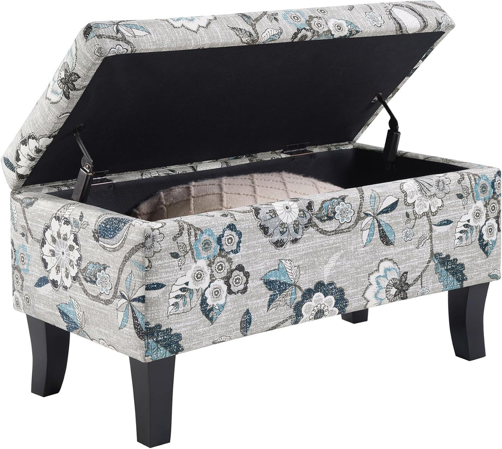 Convenience Concepts Designs4Comfort Winslow Storage Ottoman Bench 32" -...