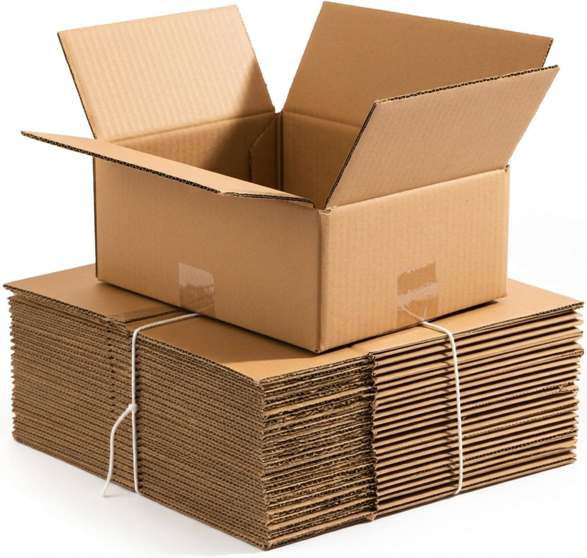 (20 pack) 20"l x 20"w x 2"h flat shown in use
