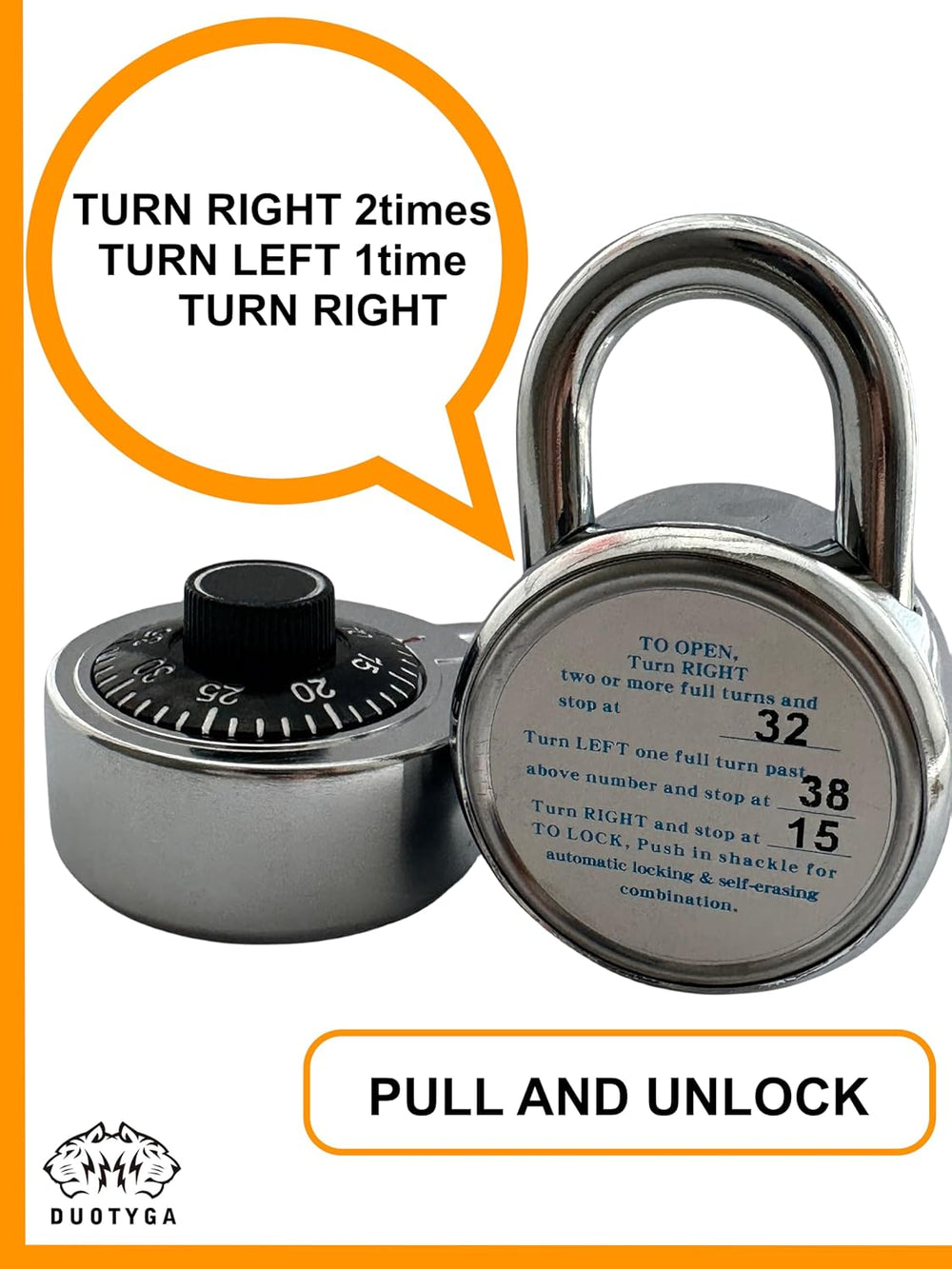 Combination Locker Lock, 60 Pack