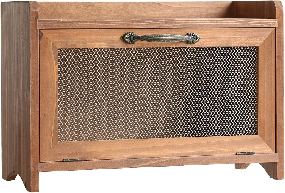 COLLECTIVE HOME - Storage Cabinet, Mini Countertop Cabinet, Wood Organizer fo...