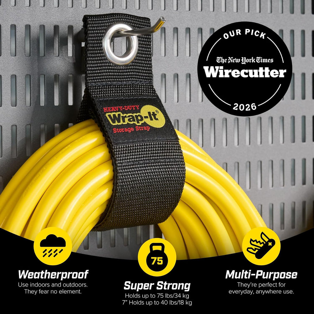 Heavy-Duty Wrap-It Storage Straps (Assorted 12 Pack)