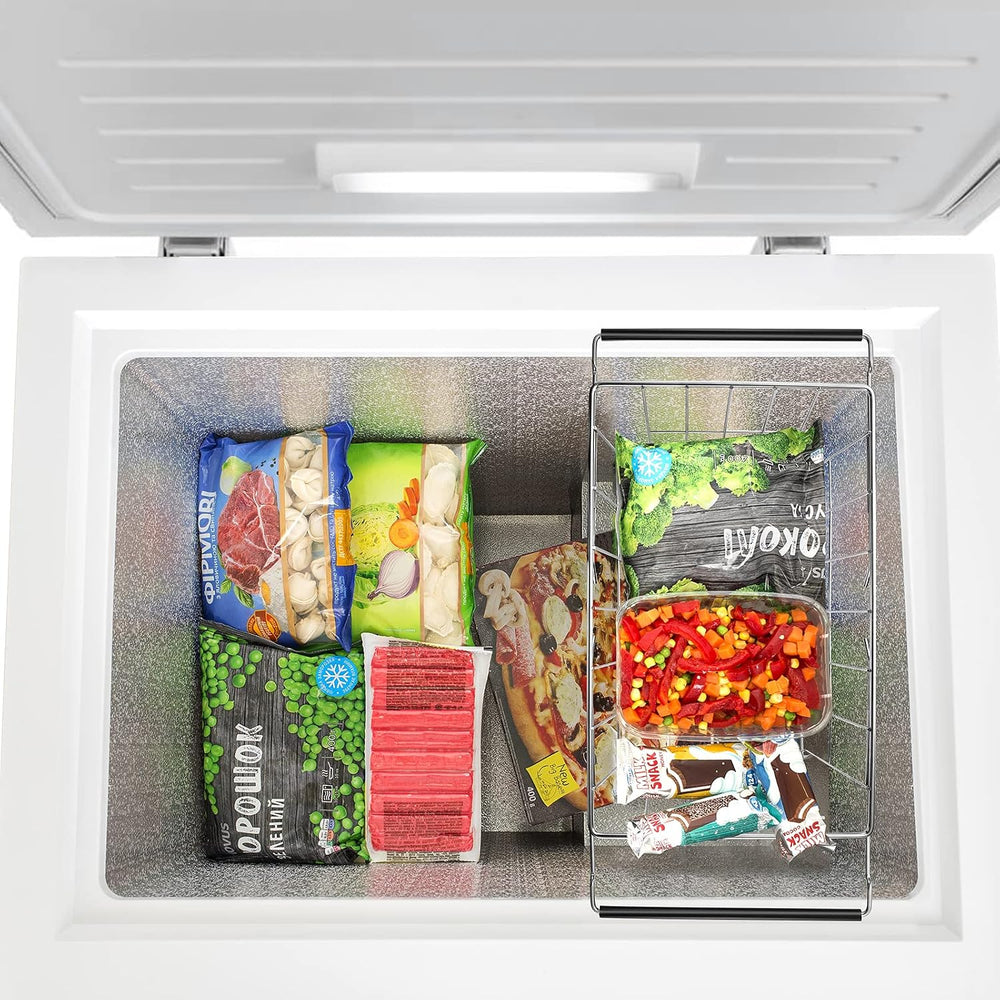 Orgneas Expandable (16.5" ~ 20") Chest Freezer Basket Stainless Steel