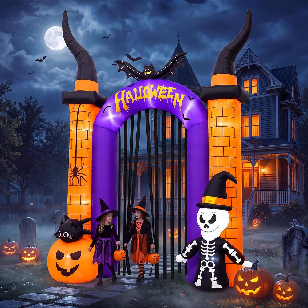 12.5FT Giant Halloween Inflatable Archway Outdoor Decoration