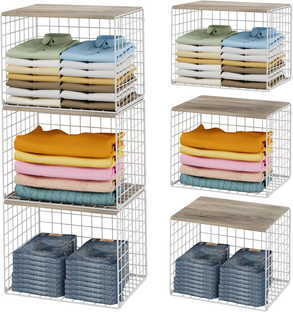 Widened and Heightened Large Capacity Closet Organizers And Storage Shelf