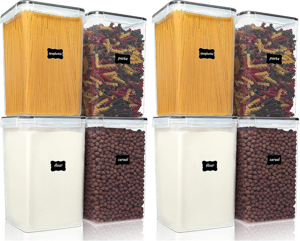 Vtopmart Extra Large Tall Airtight Food Storage Containers, 4 Pieces 5.9qt/6....