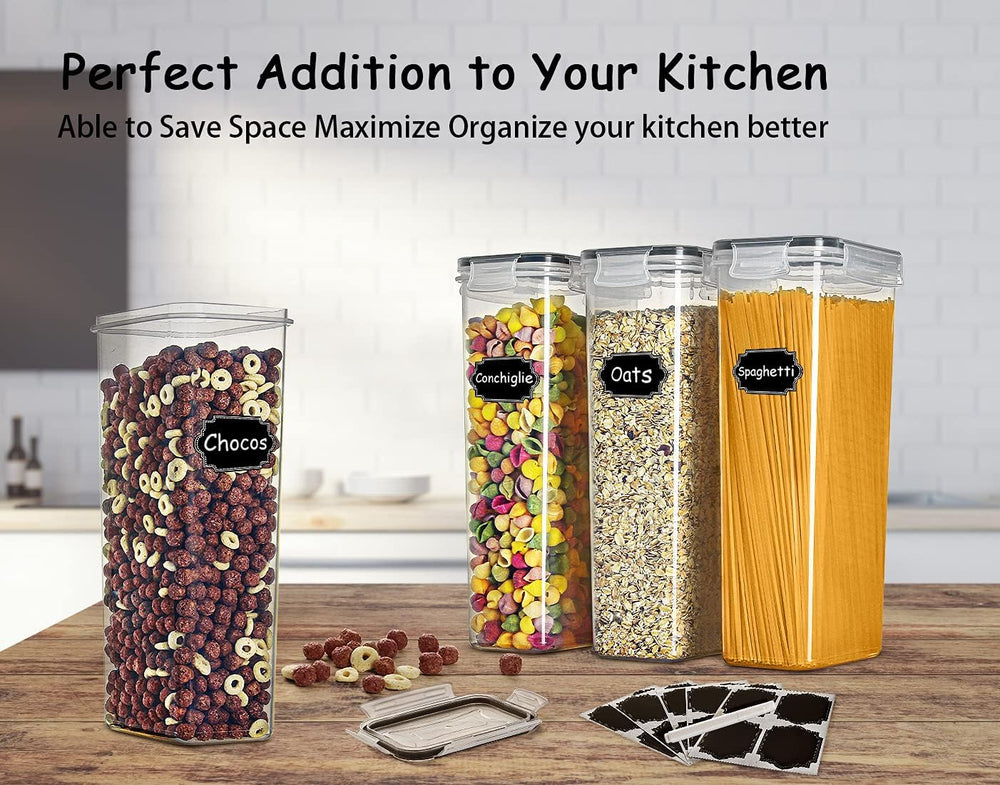 Wildone 2.8L Pasta Containers for Pantry Organization and Storage, 9PCS