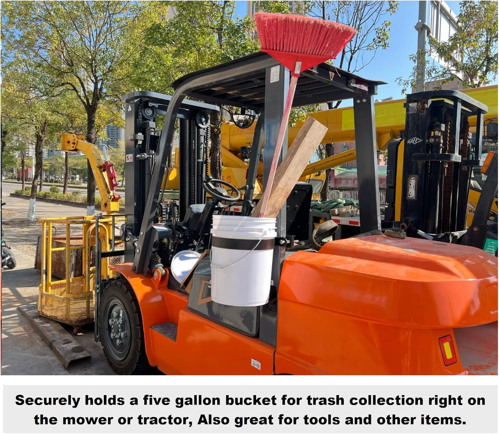 5-Gallon Bucket Holder, Can be Installed on ROPS Holder (Excluding Buckets), ...